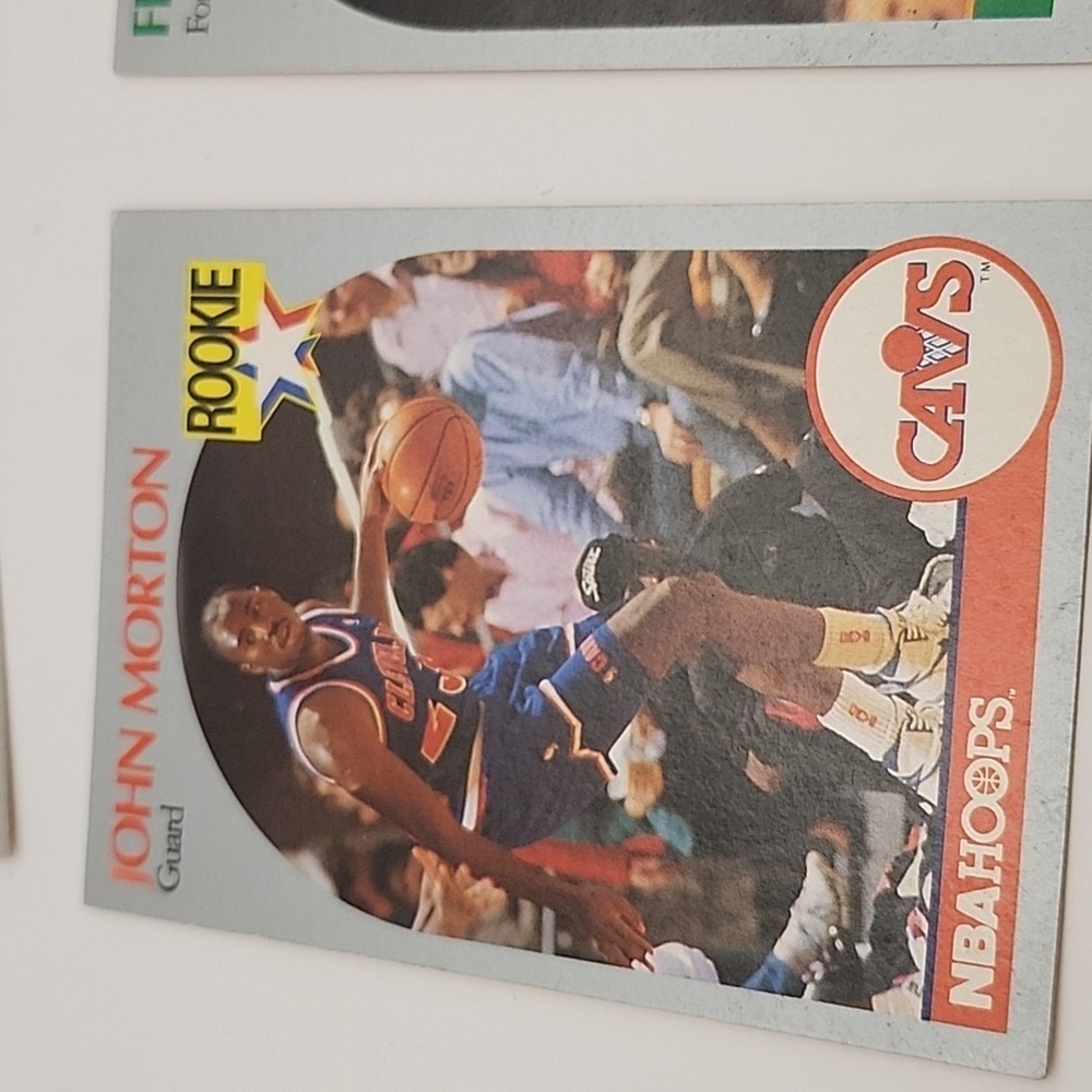 1990 NBA Hoops Rookie Cards 9 Count - Picture 5 of 16